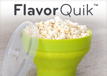 FlavorQuik Microwave Popcorn Popper